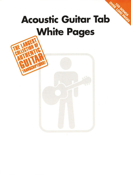 Hal Leonard White Pages Acoustic Guitar