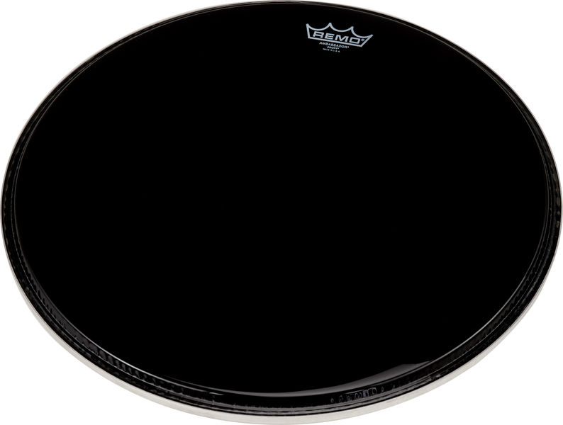 Remo 18" Ambassador Ebony Bass Drum