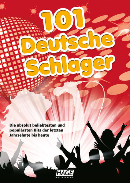 Hage Musikverlag 101 Deutsche Schlager