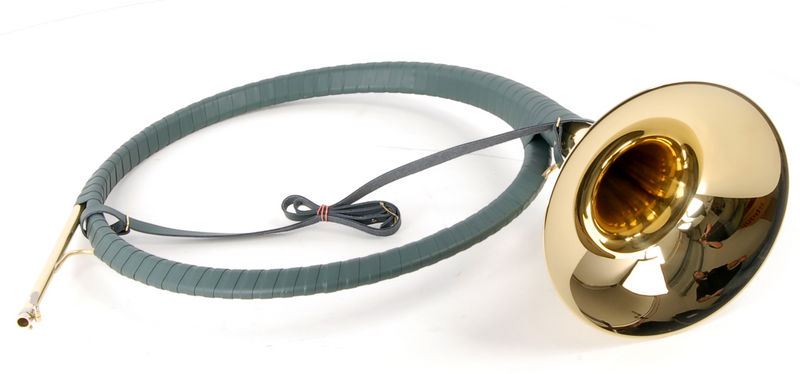 Kühnl & Hoyer 1312 L Eb-Parforcehorn Leath.