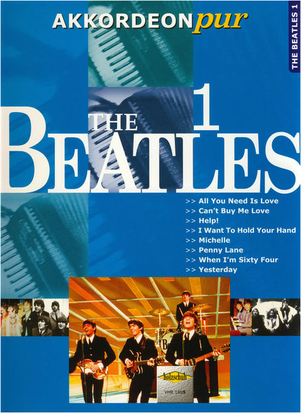 Holzschuh Verlag Akkordeon Pur Beatles 1