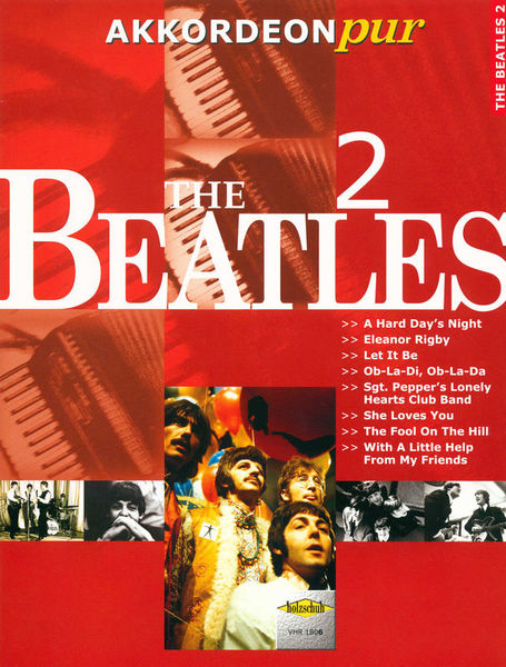 Holzschuh Verlag Akkordeon Pur Beatles 2