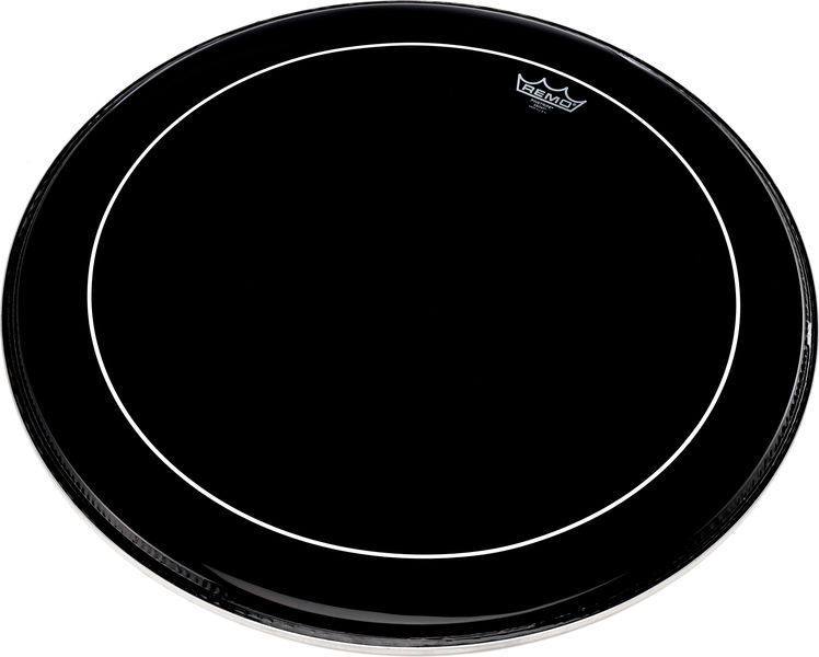 Remo 24" Pinstripe Ebony Bass Drum