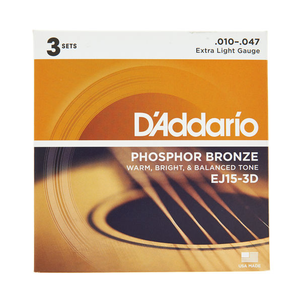 Daddario EJ15-3D