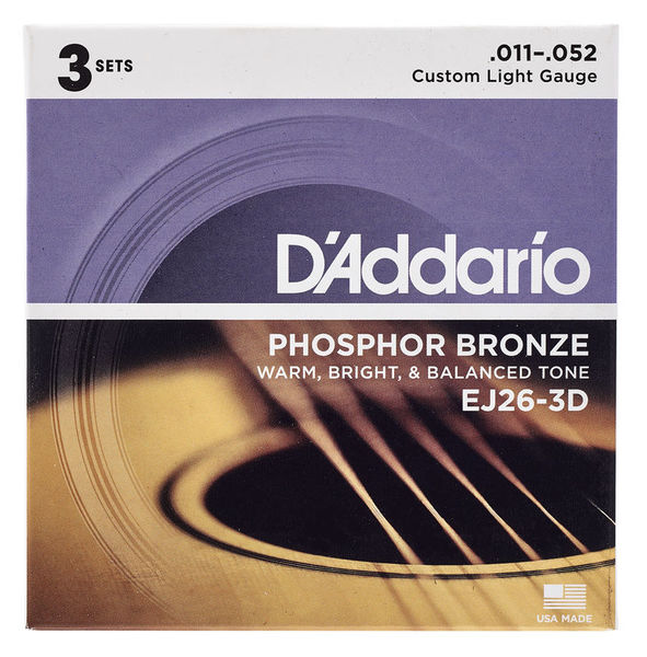 Daddario EJ26-3D