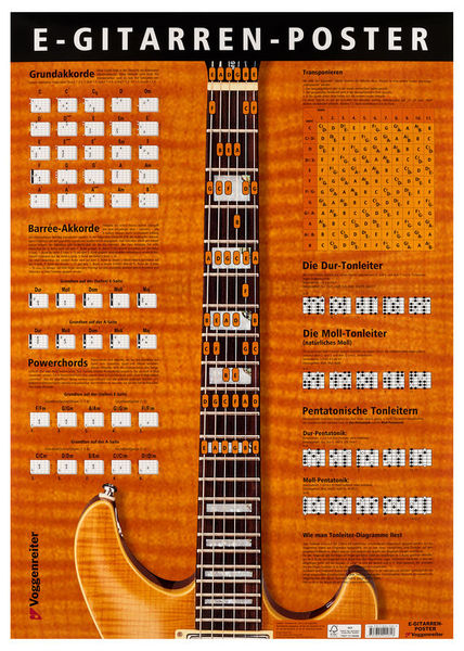 Voggenreiter Poster Electric Guitars