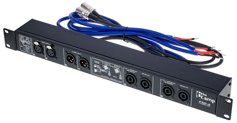 the t.amp PSD-2 Connection Panel