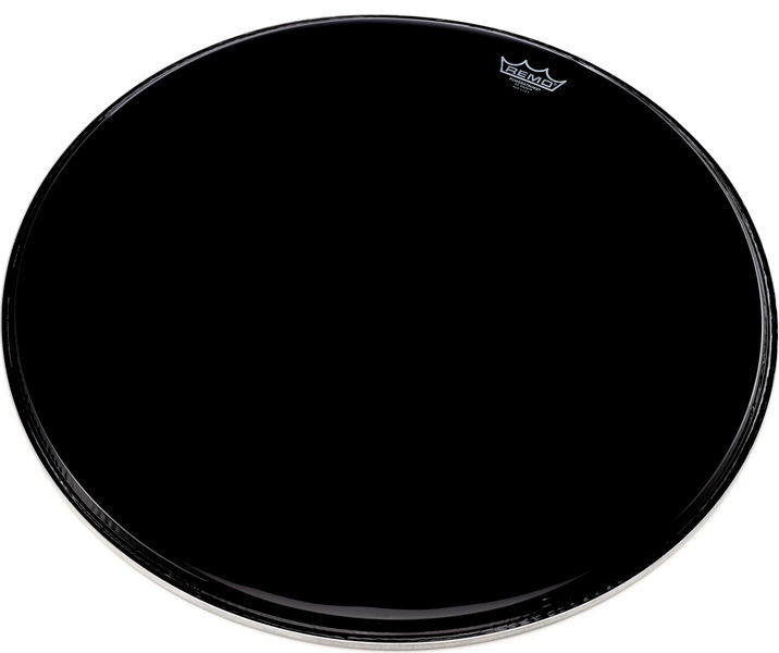 Remo 24" Powerstroke 3 Ebony Bass