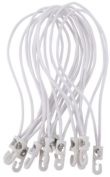 Stairville Spannfix Ø 4mm White 12 pcs.