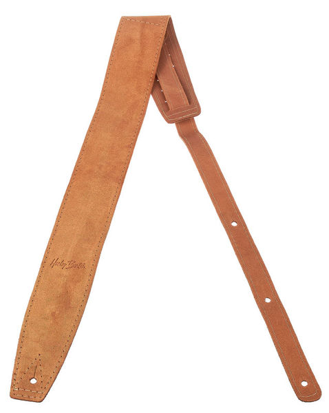 Harley Benton Guitar Strap Suede Brown