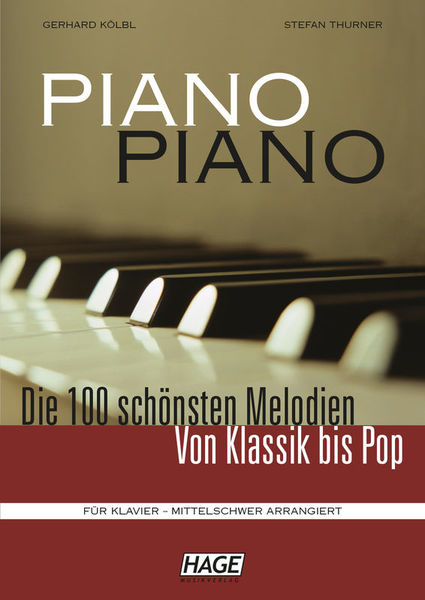 Hage Musikverlag Piano Piano 1 Intermediate