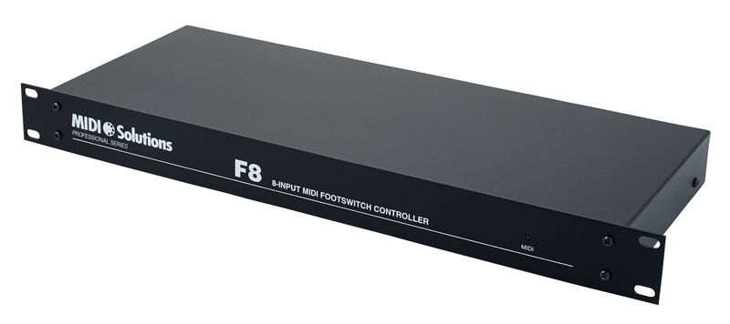 MIDI Solutions F8 Footswitch / MIDI Converter