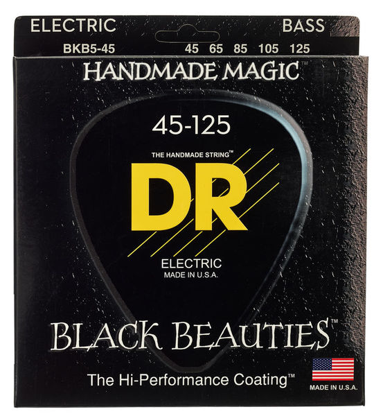 Dr Strings Black Beauties Bkb5 45 Thomann Uk