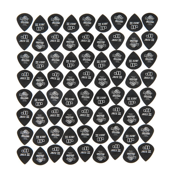 Dunlop Tortex Pitchblack Jazz 1,14 72