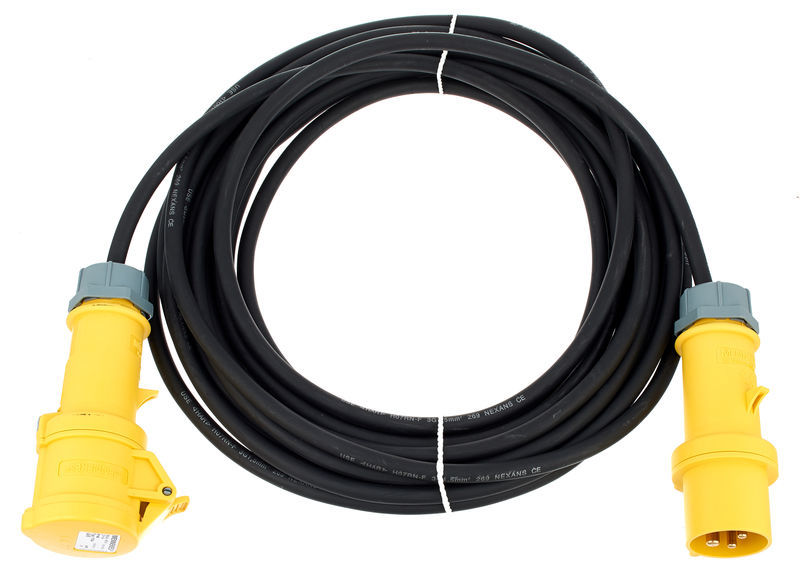 Stairville ACL Cable 10m CEE 110V YE