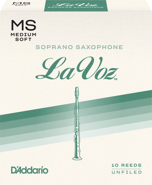 DAddario Woodwinds La Voz Soprano Saxophone MS