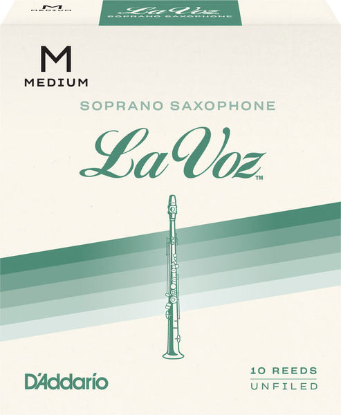 DAddario Woodwinds La Voz Soprano Saxophone M