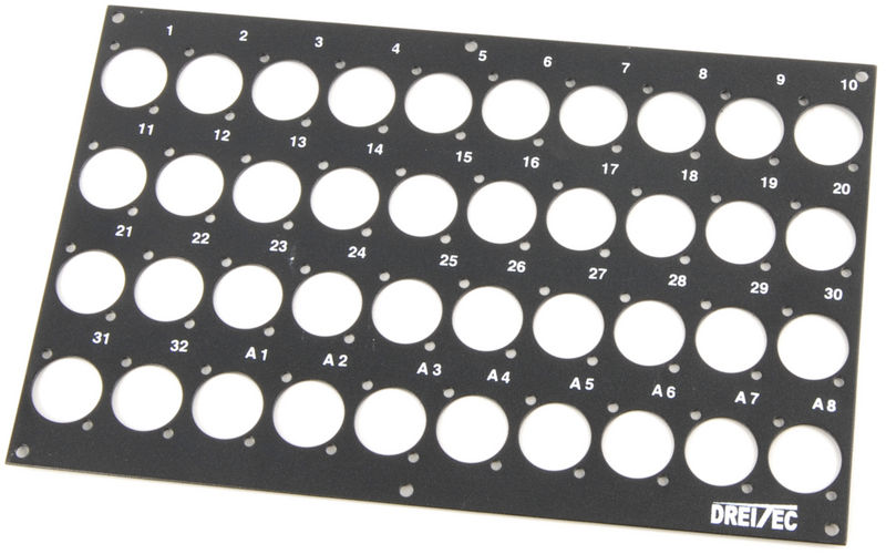 pro snake Front Panel 4HE 32/8