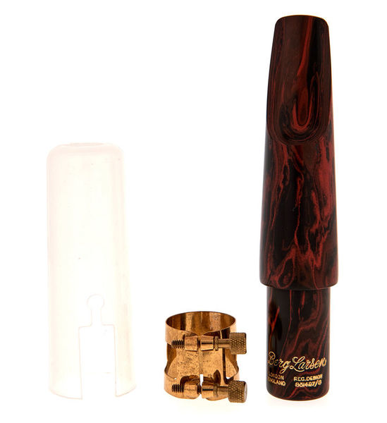 Berg Larsen Bari. Sax Grained Ebonite 115
