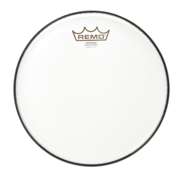 Remo 10" Emperor White Smooth