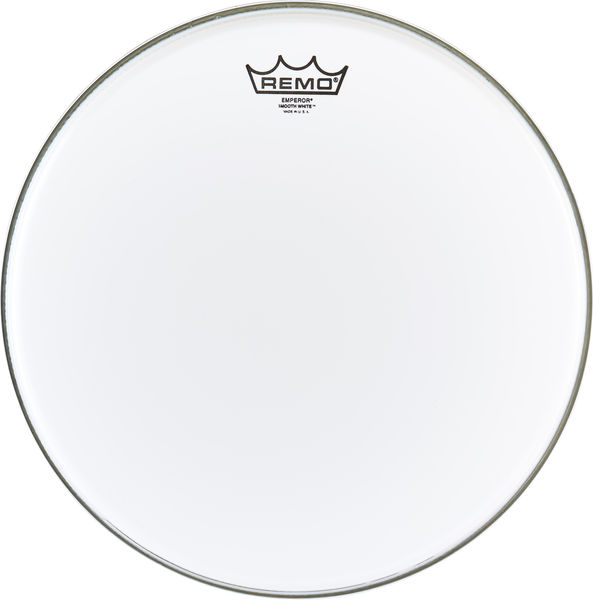 Remo 14" Emperor White smooth