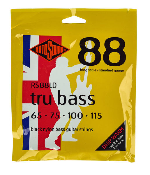 Rotosound RS88LD Black Nylon