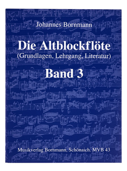 Johannes Bornmann Die Altblockflöte 3