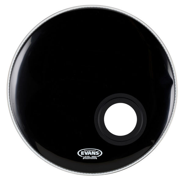 Evans 20" E-Mad Reso Bass Drum BK