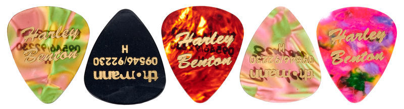 Harley Benton Guitar Pick Heavy 5 Pack