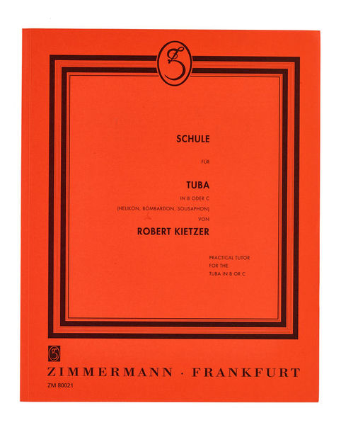 Zimmermann Verlag Kietzer Schule Für Tuba