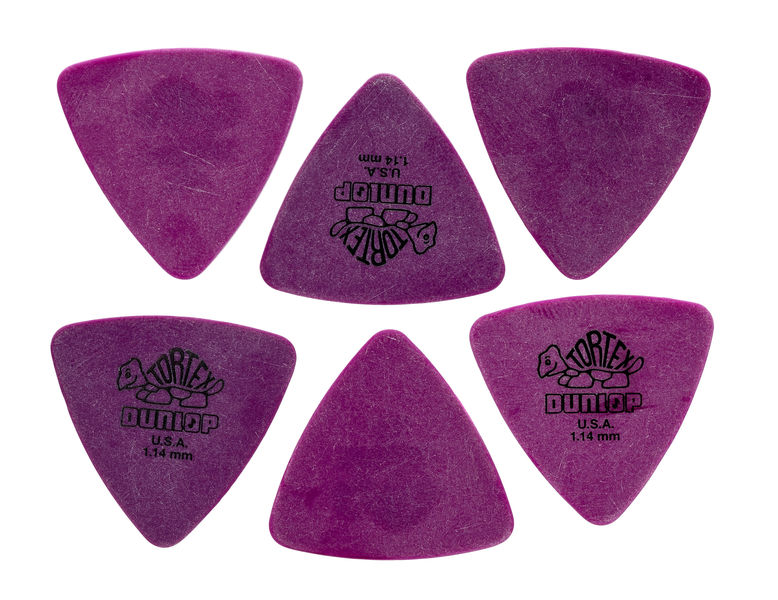 Dunlop Tortex Triangle 1,14 6 Pack