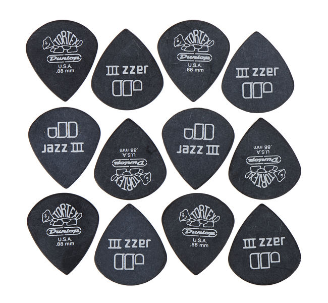 Dunlop Tortex Black Jazz 88