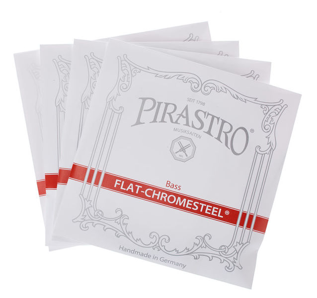Pirastro Flat Chromesteel Solo Bass