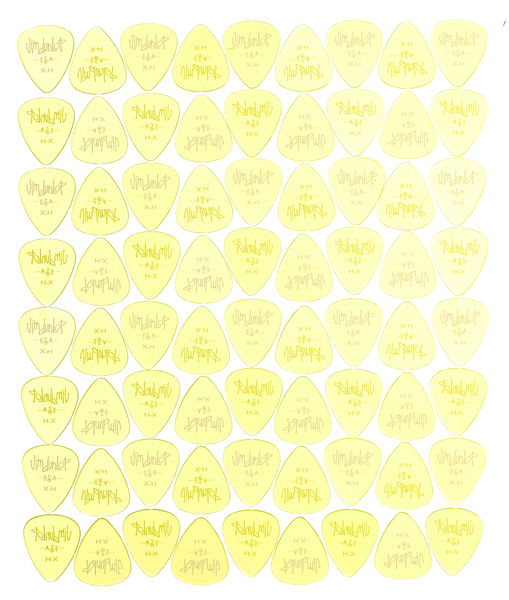 Dunlop Gels Extraheavy Yellow 72Pack