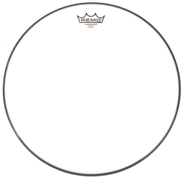 Remo 15" Ambassador Suede