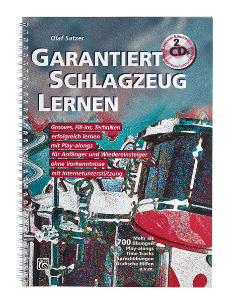 Alfred Music Publishing Garantiert Schlagzeug Lernen