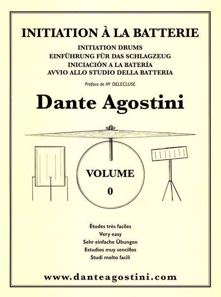 Dante Agostini Méthode De Batterie Vol.0
