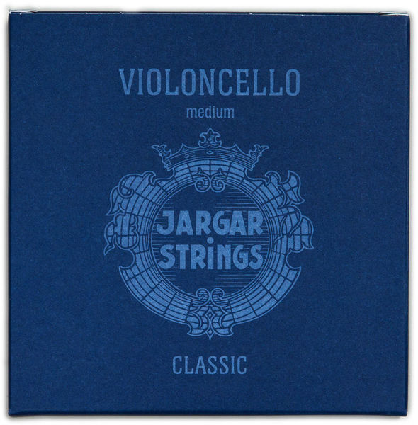 Jargar Cello Strings Chrome Steel Med