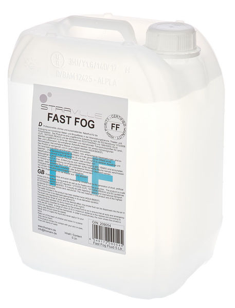 Stairville Fast Fog Fluid 5l - CO2 Effect