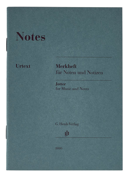 Henle Verlag Notes Jotter A6