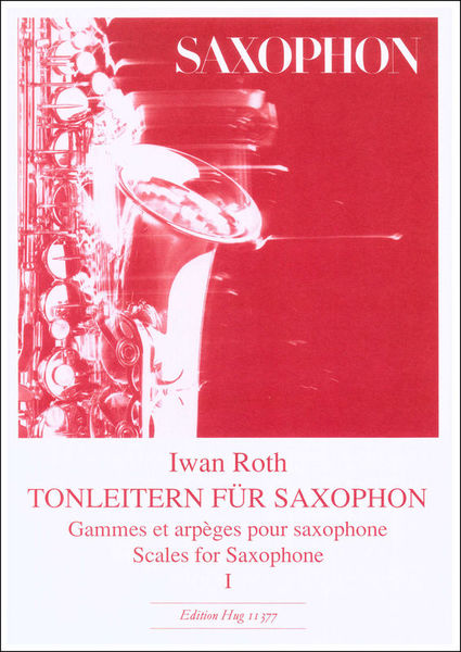 Edition Hug Iwan Roth Tonleitern Saxophon