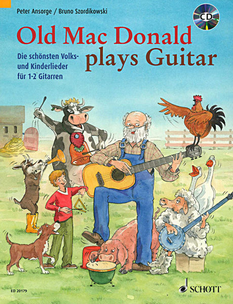 Schott Old Mac Donald plays Guitar