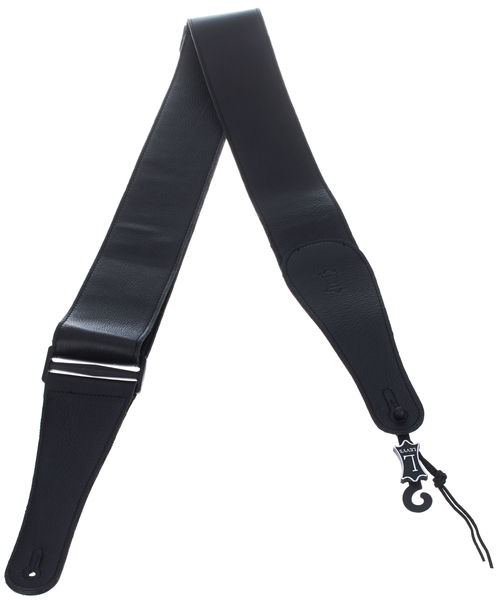 Levys Garment Leather Strap 3" BK