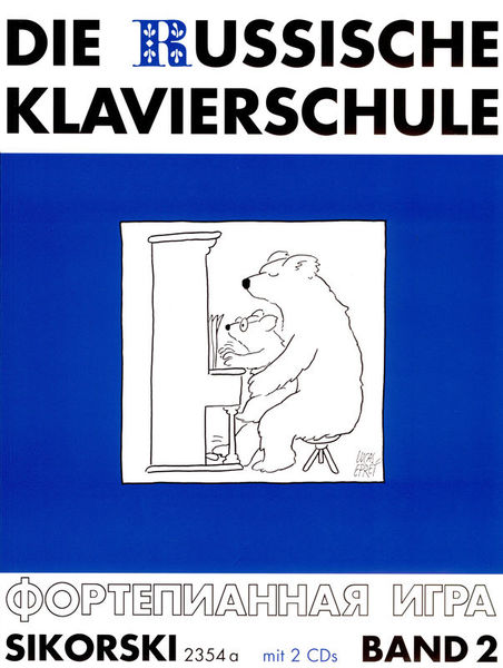 Sikorski Musikverlage Russische Klavierschule 2 + CD