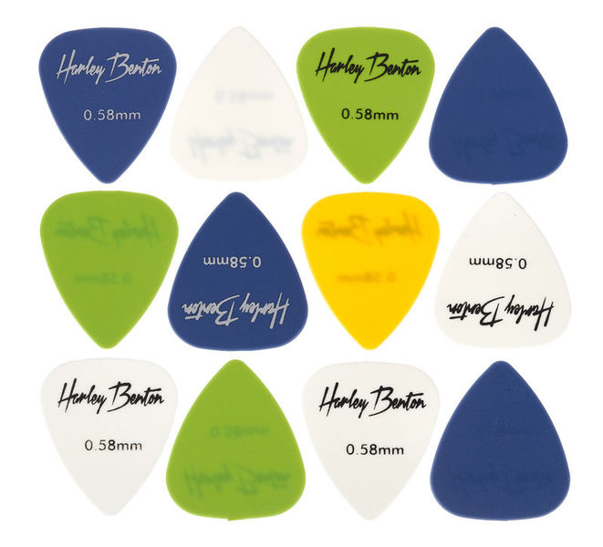 Harley Benton Nylon Player Pick Set 0,58mm