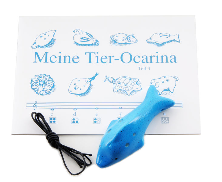 Thomann Ocarina 4H C Piccolo Dolphin B