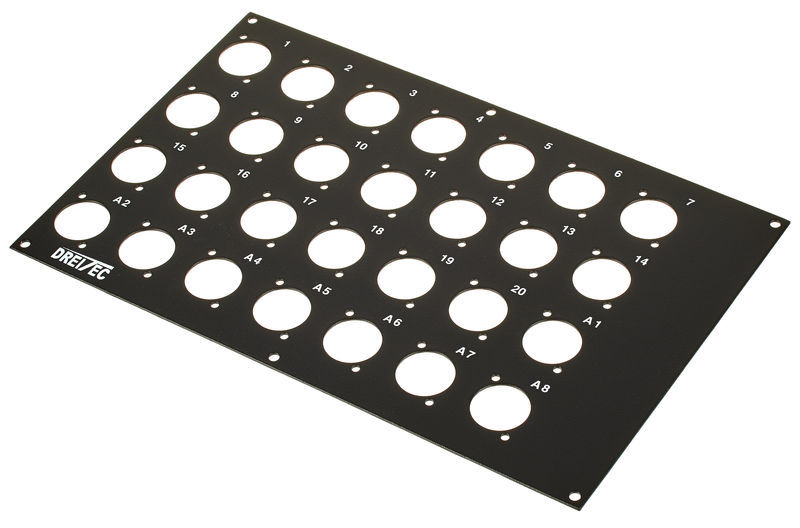 pro snake Front Panel 4HE 20/8