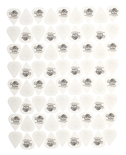 Dunlop Plectrums Tortex Sharp 1,50 72