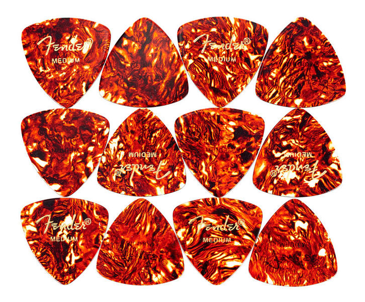 Fender Triangle Picks Shell Set Med