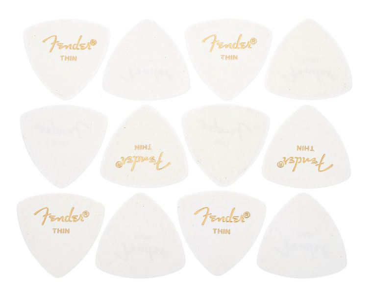 Fender Triangle Picks WH Set Thin